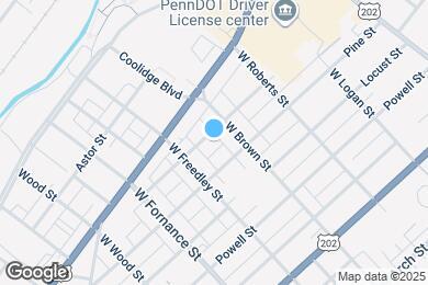 Map image of the property - 1524 Juniper St