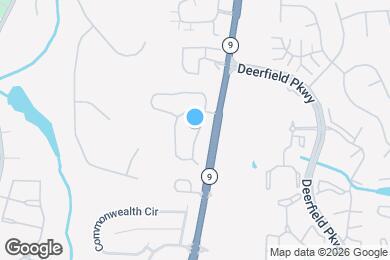 Map image of the property - 13236 Marrywood Ct