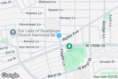 Map image of the property - 1823 Armour Ln
