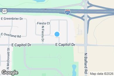 Map image of the property - 3419 North Marcos Lane