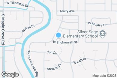 Map image of the property - 4977 S Mosser Way