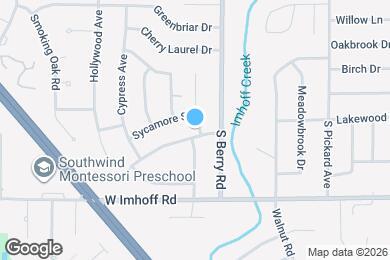 Map image of the property - 2620 Acacia Ct