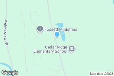 Map image of the property - 243 Cedar Ridge Rd SE