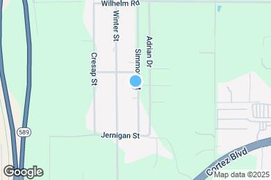 Map image of the property - 8049 Simmons St