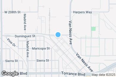 Map image of the property - 641 Border Ave