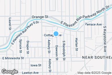Map image of the property - 1508 Dawson St