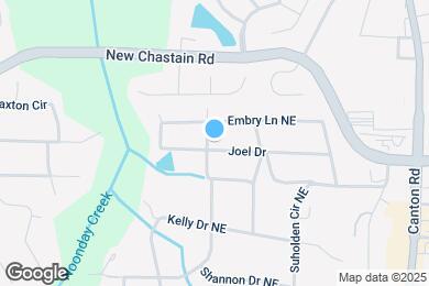 Map image of the property - 519 Joel Dr