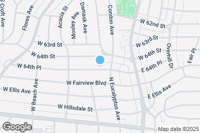 Map image of the property - 221 W 64th Pl