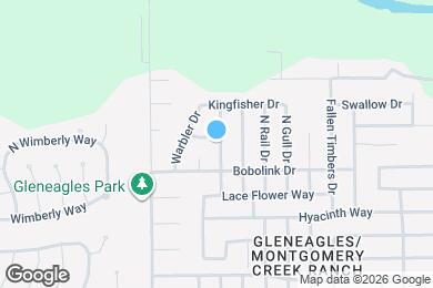 Map image of the property - 9928 Grebe Dr