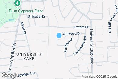 Map image of the property - 3933 Gumwood Dr W
