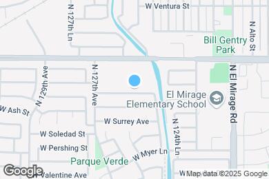 Map image of the property - 12534 W Willow Ave