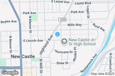 Map image of the property - 217 E Lincoln Ave