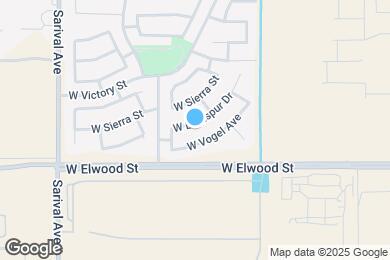Map image of the property - 16059 W Larkspur Dr