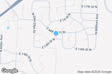 Map image of the property - 19904 E 14th St N