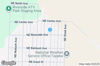 Map image of the property - 1301 NE Arter Ave