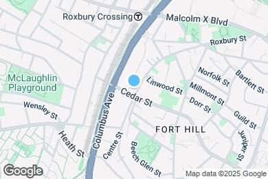 Map image of the property - 95 Centre St
