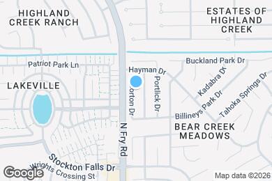 Map image of the property - 6610 Gorton Dr