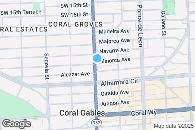 Map image of the property - 384 Minorca Ave