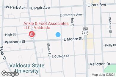 Map image of the property - Valdosta Campus Walk-Off Campus Student Housi