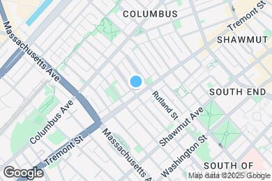Map image of the property - 719 Tremont St