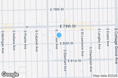 Map image of the property - 7947 S Vernon Ave