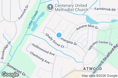 Map image of the property - 431 Summergate Dr