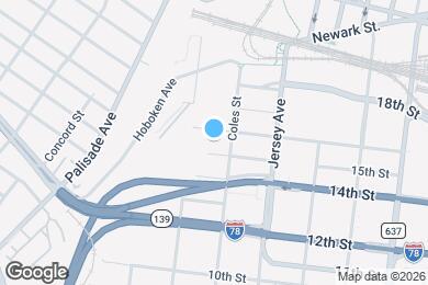 Map image of the property - Radio Lofts at Hudson House