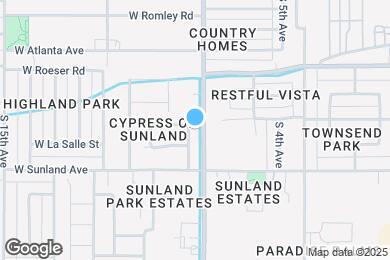 Map image of the property - 5409 S 7th Dr