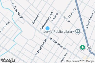 Map image of the property - 407 William St