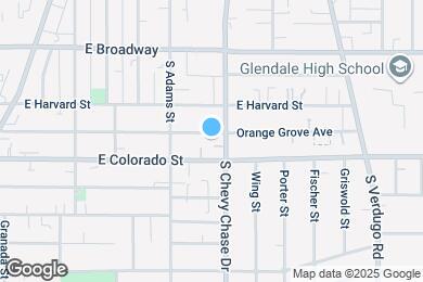 Map image of the property - 1134 Orange Grove Ave