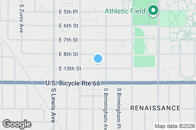 Map image of the property - Twin Oaks