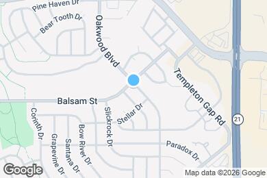 Map image of the property - 6142 Oakwood Blvd