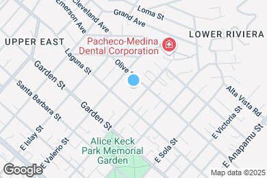 Map image of the property - 1615 Olive St