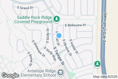 Map image of the property - 5214 S Tibet St