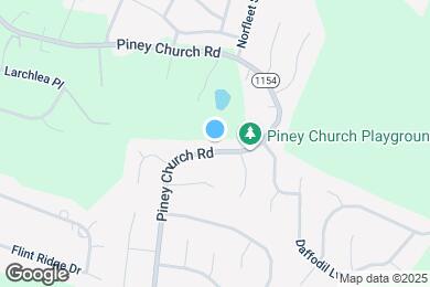 Map image of the property - 998 Piney Church Rd
