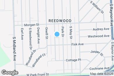 Map image of the property - 322 S Reed St