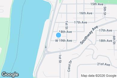 Map image of the property - 131 W 19th Ave