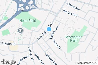 Map image of the property - 124 Los Gatos Blvd