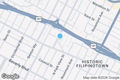 Map image of the property - 404 N Coronado St