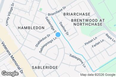 Map image of the property - 13778 Sablesprings Ln