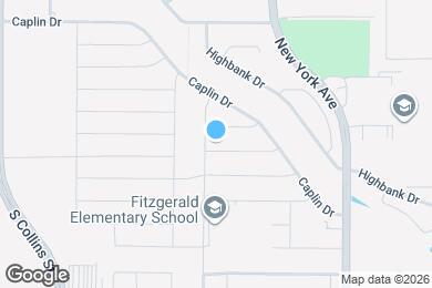 Map image of the property - 1603 Barclay Dr