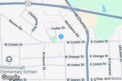 Map image of the property - 202 W Corbin St