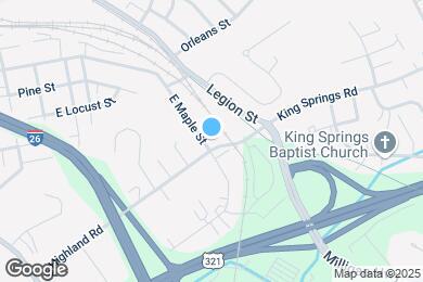 Map image of the property - 729 E Maple St