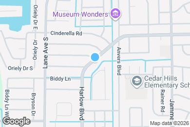 Map image of the property - 6736 Harlow Blvd
