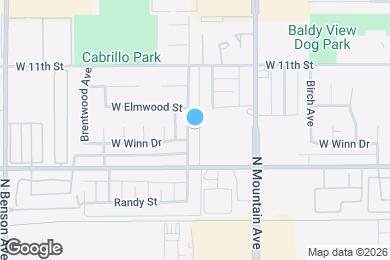 Map image of the property - 610 Silverwood Ave