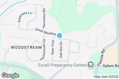 Map image of the property - 3449 Oak Run Dr