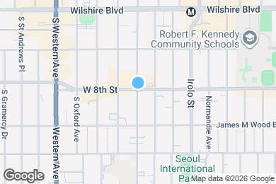 Map image of the property - 800 S Harvard Blvd