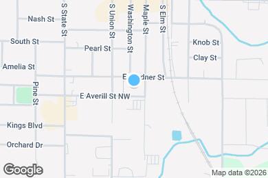 Map image of the property - 172 E Gardner St