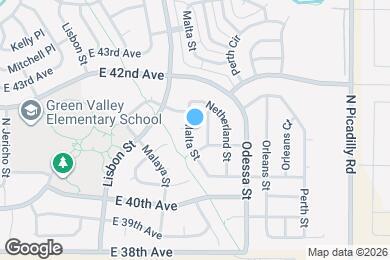 Map image of the property - 4124 Malta St