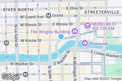 Map image of the property - 401 N Wabash Ave